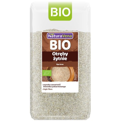 OTRĘBY ŻYTNIE BIO 500 g - NATURAVENA