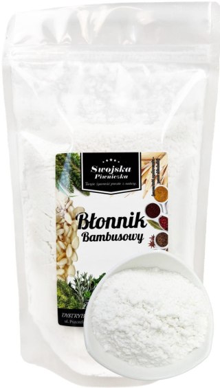BŁONNIK BAMBUSOWY MĄKA BAMBUSOWA 1KG SWOJSKA PIWNICZKA