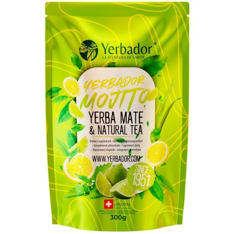 YERBA MATE MOJITO 300 g - YERBADOR