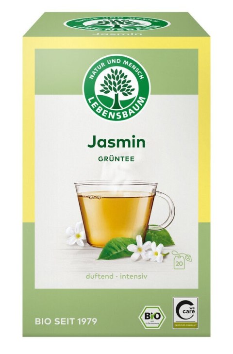 HERBATA ZIELONA JAŚMINOWA BIO (20 x 1,5 g) 30 g - LEBENSBAUM
