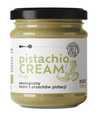 KREM Z PISTACJI PRAŻONYCH 100 % BIO 180 g - DIET-FOOD