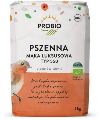 MĄKA PSZENNA LUKSUSOWA TYP 550 BIO 1 kg - PROBIO