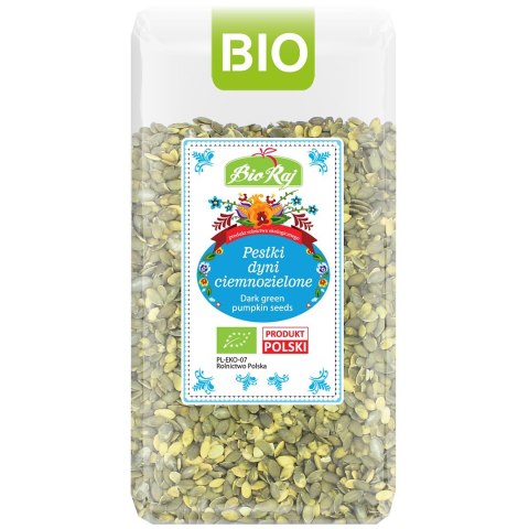 PESTKI DYNI CIEMNOZIELONE BIO (POLSKA) 300 g - BIO RAJ
