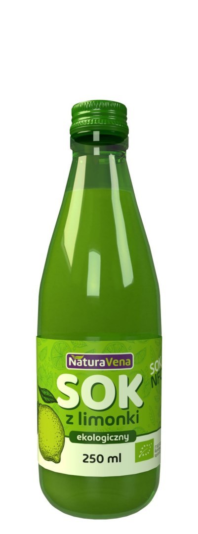 SOK Z LIMONKI NFC BIO 100 % 250 ml - NATURAVENA