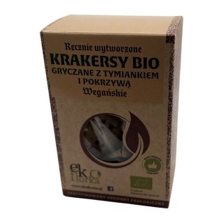 KRAKERSY GRYCZANE Z TYMIANKIEM I POKRZYWĄ BIO 90 g - EKOFLORKA
