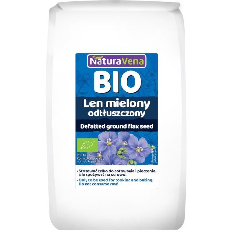 LEN MIELONY ODTŁUSZCZONY BIO 200 g - NATURAVENA