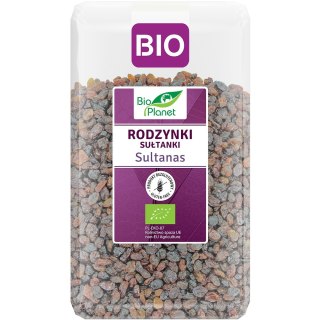 RODZYNKI SUŁTANKI BEZGLUTENOWE BIO 1 kg - BIO PLANET