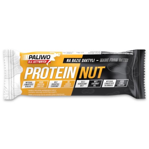 BATON PROTEINOWY ORZECHOWY Z OLEJEM MCT 50 g - PALIWO DLA AKTYWNYCH
