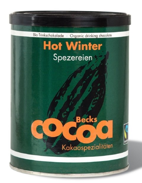 CZEKOLADA DO PICIA HOT WINTER BEZGLUTENOWA BIO 250 g - BECKS COCOA