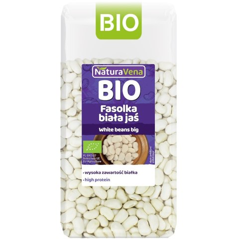 FASOLKA BIAŁA JAŚ BIO 400 g - NATURAVENA