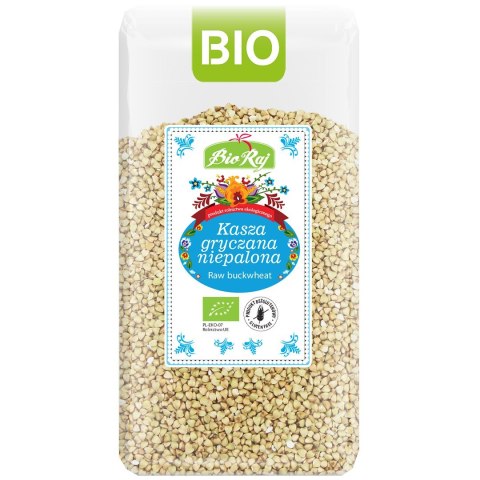 KASZA GRYCZANA NIEPALONA BEZGLUTENOWA BIO (POLSKA) 500 g - BIO RAJ