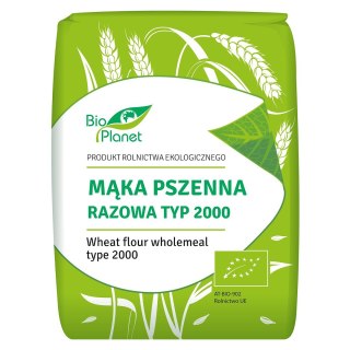 MĄKA PSZENNA RAZOWA TYP 2000 BIO 1 kg - BIO PLANET