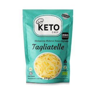 MAKARON (KONJAC) TAGLIATELLE BEZGLUTENOWY BIO 270 g (200 g) - KETO CHEF