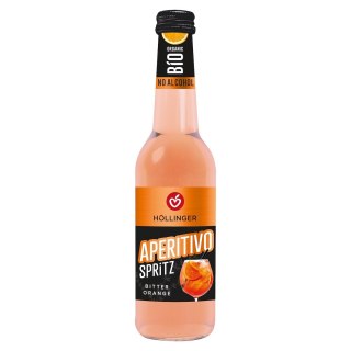 DRINK MUSUJĄCY BEZALKOHOLOWY APERITIVO SPRITZ BIO 330 ml - HOLLINGER