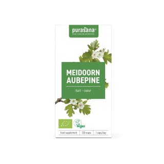 GŁÓG EKSTRAKT BIO (100 mg) 120 KASPUŁEK- PURASANA