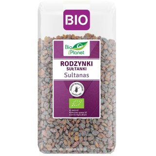 RODZYNKI SUŁTANKI BEZGLUTENOWE BIO 400 g - BIO PLANET