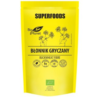 BŁONNIK GRYCZANY BIO 200 g - BIO PLANET SUPERFOODS