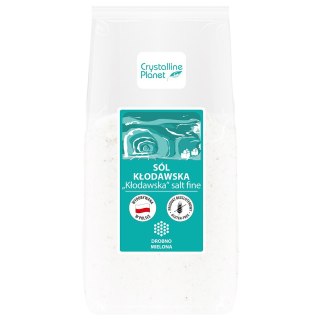 SÓL KŁODAWSKA DROBNO MIELONA BEZGLUTENOWA 600 g - CRYSTALLINE PLANET