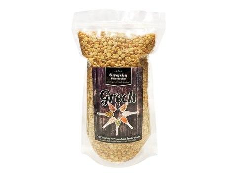 GROCH POŁÓWKI ŁUSKANY 1KG SWOJSKA PIWNICZKA