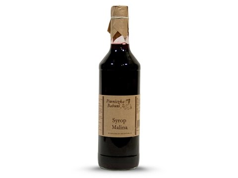 SYROP MALINA 1L PIWNICZKA BABUNI