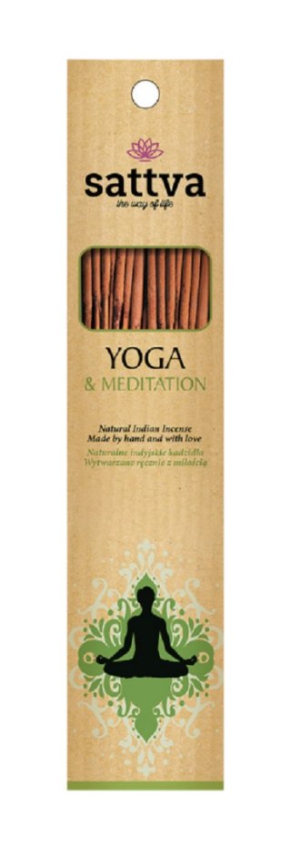 KADZIDEŁKA INDYJSKIE JOGA I MEDYTACJA (15 szt.) 30 g - SATTVA (WELLNESS)
