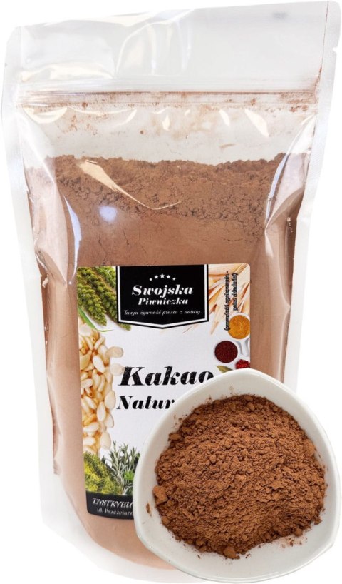 KAKAO NATURALNE NIEALKALIZOWANE 1 KG SWOJSKA PIWNICZKA