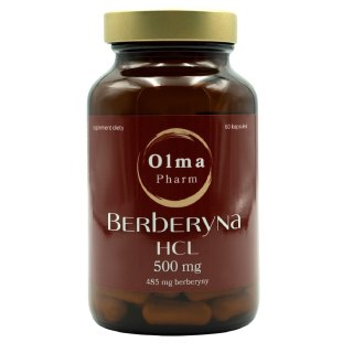 BERBERYNA HCL (500 mg) 60 KAPSUŁEK - OLMA PHARM