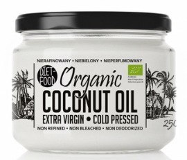 OLEJ KOKOSOWY VIRGIN BIO 250 ml - DIET-FOOD