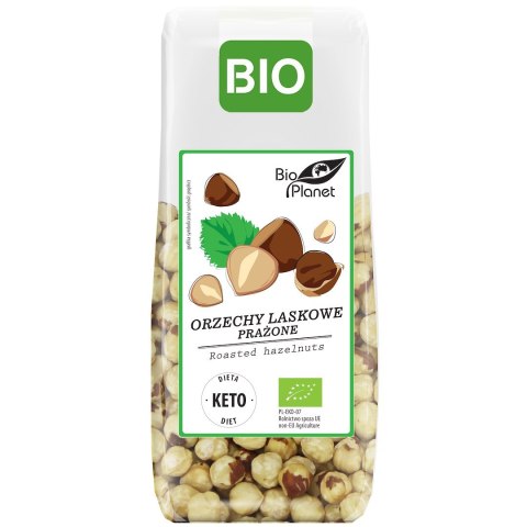 ORZECHY LASKOWE BLANSZOWANE PRAŻONE BIO 100 g - BIO PLANET