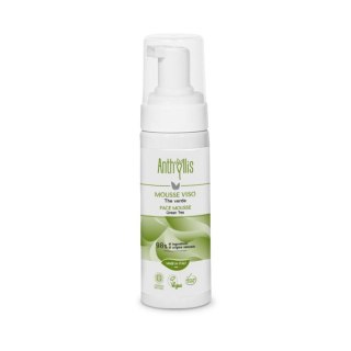 PIANKA DO MYCIA TWARZY OCZYSZCZAJĄCA Z ZIELONĄ HERBATĄ ECO 150 ml - ANTHYLLIS