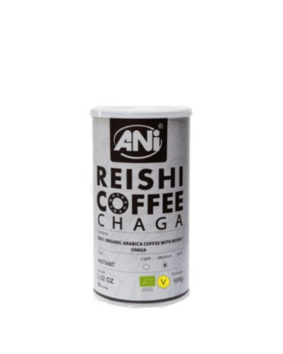 KAWA ROZPUSZCZALNA ARABICA Z REISHI I CHAGA BIO 100 g - ANI