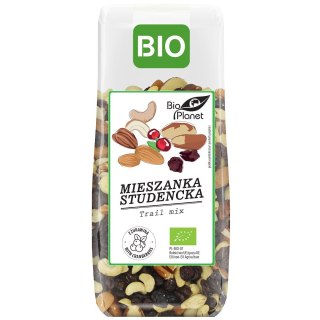 MIESZANKA STUDENCKA Z ŻURAWINĄ BIO 150 g - BIO PLANET