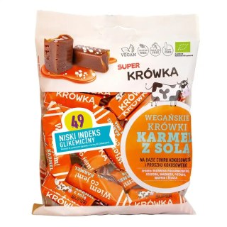 KRÓWKI SŁONY KARMEL BEZMLECZNE BEZGLUTENOWE BIO 150 g - ME GUSTO (SUPER KRÓWKA)
