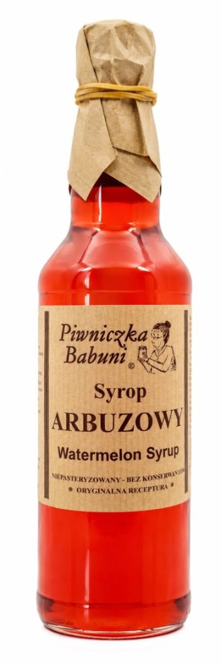 SYROP ARBUZOWY 500ML PIWNICZKA BABUNI