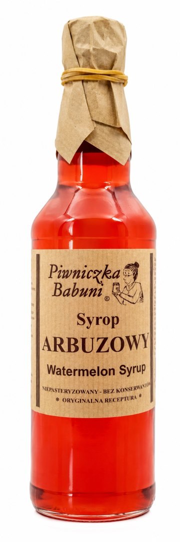 SYROP ARBUZOWY 500ML PIWNICZKA BABUNI