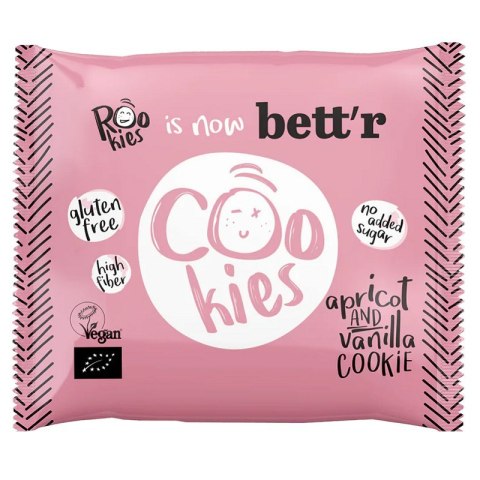 CIASTKO Z MORELĄ I WANILIĄ BEZ DODATKU CUKRÓW BEZGLUTENOWE BIO 40 g - BETT'R
