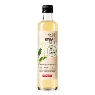NAPÓJ KWIAT BZU BEZ DODATKU CUKRÓW 250 ml - POLSKA RÓŻA