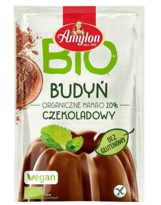 AMYLON Budyń czekoladowy bezglutenowy BIO 40g