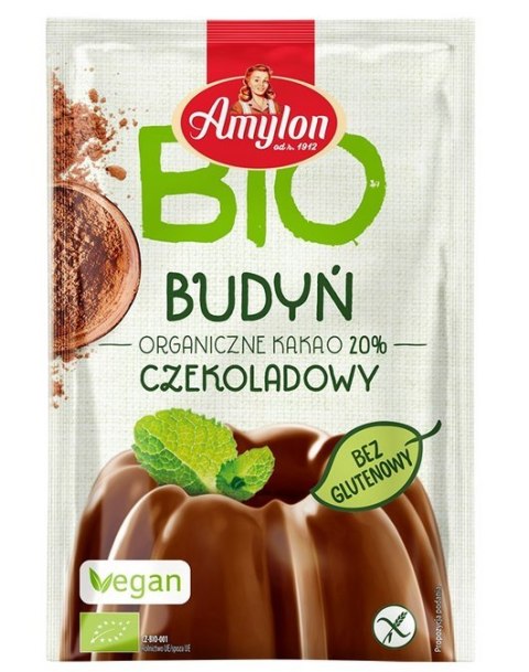 AMYLON Budyń czekoladowy bezglutenowy BIO 40g