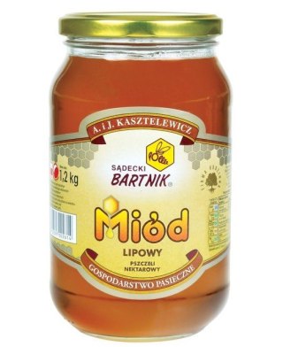 Miód lipowy 1,20 kg BARTNIK