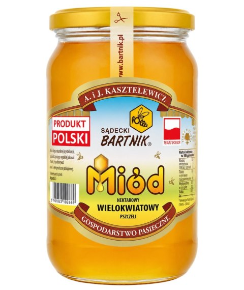 Miód wielokwiatowy 1,2 kg BARTNIK