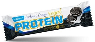 BATON PROTEINOWY O SMAKU CIASTECZKOWYM W POLEWIE BIAŁEJ BEZGLUTENOWY 60 g - MAXSPORT