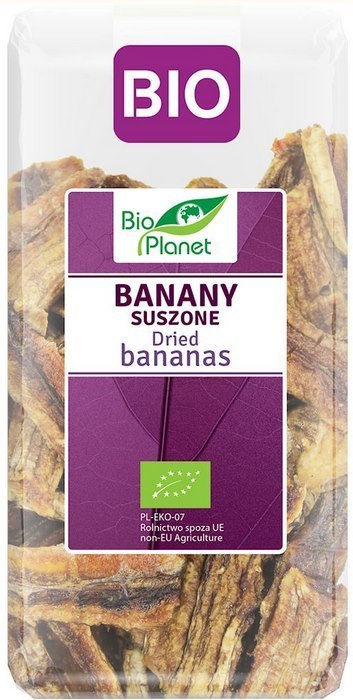 BIO PLANET Banany suszone BIO 150g