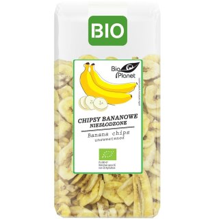 BIO PLANET Chipsy bananowe niesłodzone BIO 150g