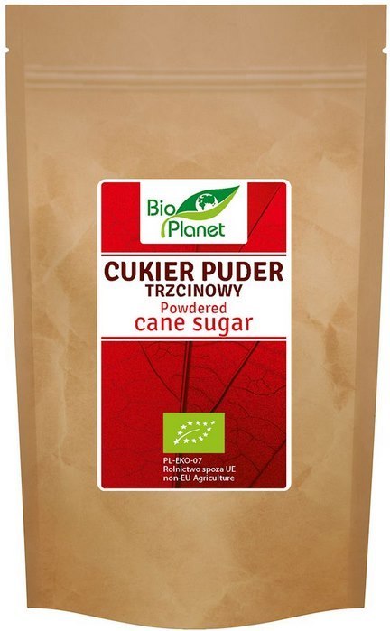 BIO PLANET Cukier PUDER trzcinowy BIO 300g