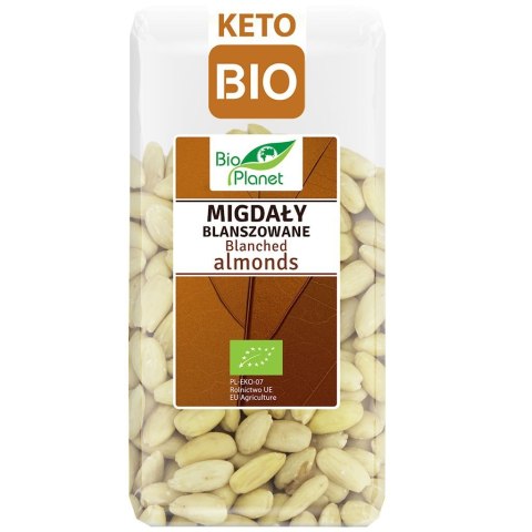 BIO PLANET Migdały blanszowane BIO 350g