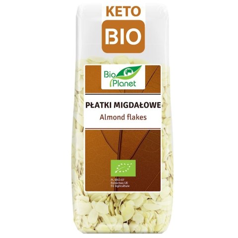BIO PLANET Migdały cięte (płatki migdałowe) BIO 100g