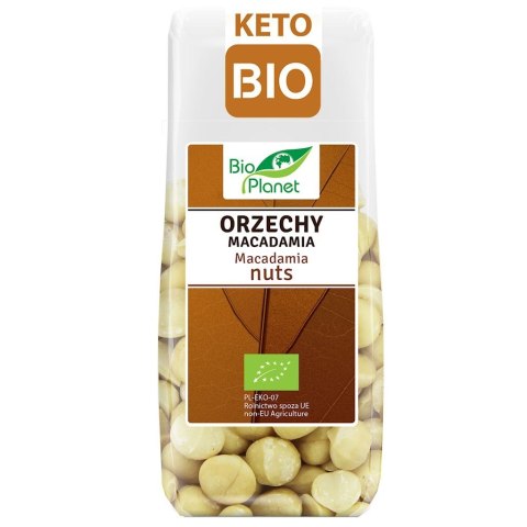 BIO PLANET Orzechy macadamia BIO 75g