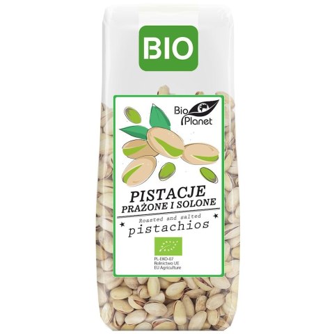 BIO PLANET Pistacje prażone i solone BIO 100g