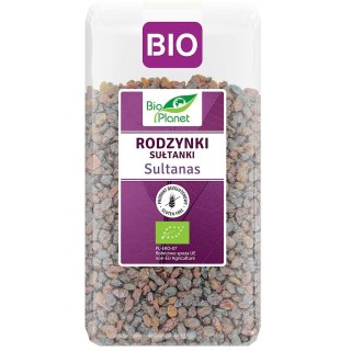 BIO PLANET Rodzynki sułtanki bezglutenowe BIO 400g